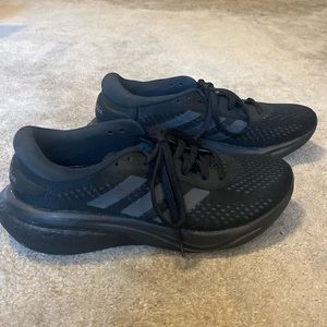 Adidas Women’s Supernova 2 Running Shoe, Black/Grey/Black, Size 7.5